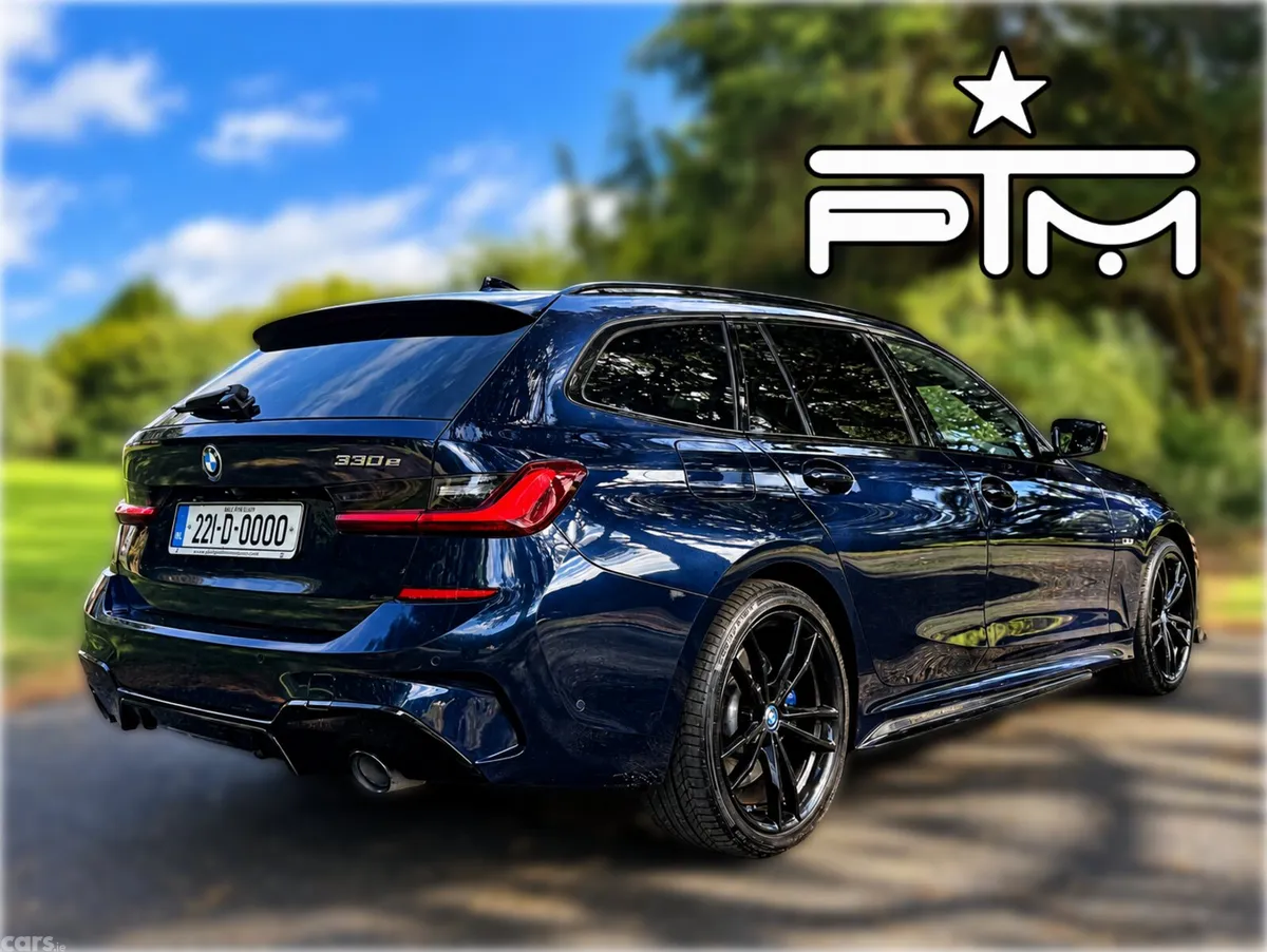 BMW 3-Series Estate, Petrol Plug-in Hybrid, 2022, Blue