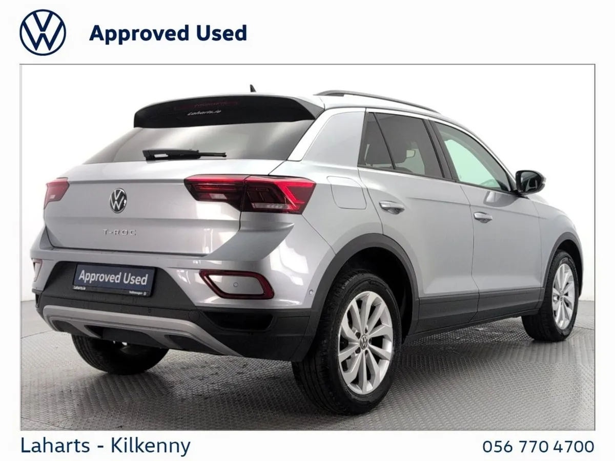 Volkswagen T-Roc SUV, Petrol, 2026, Silver