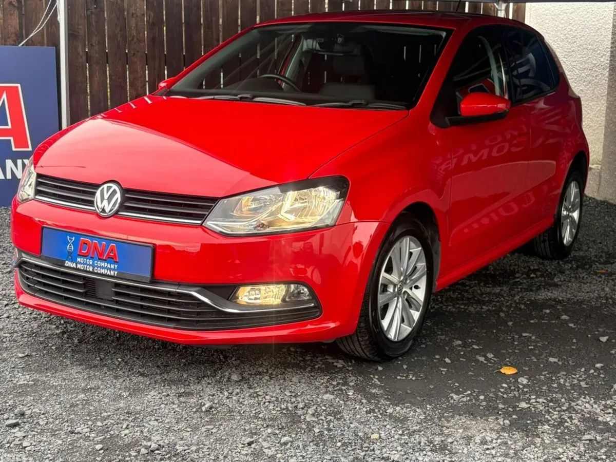 Volkswagen Polo Hatchback, Petrol, 2017, Red