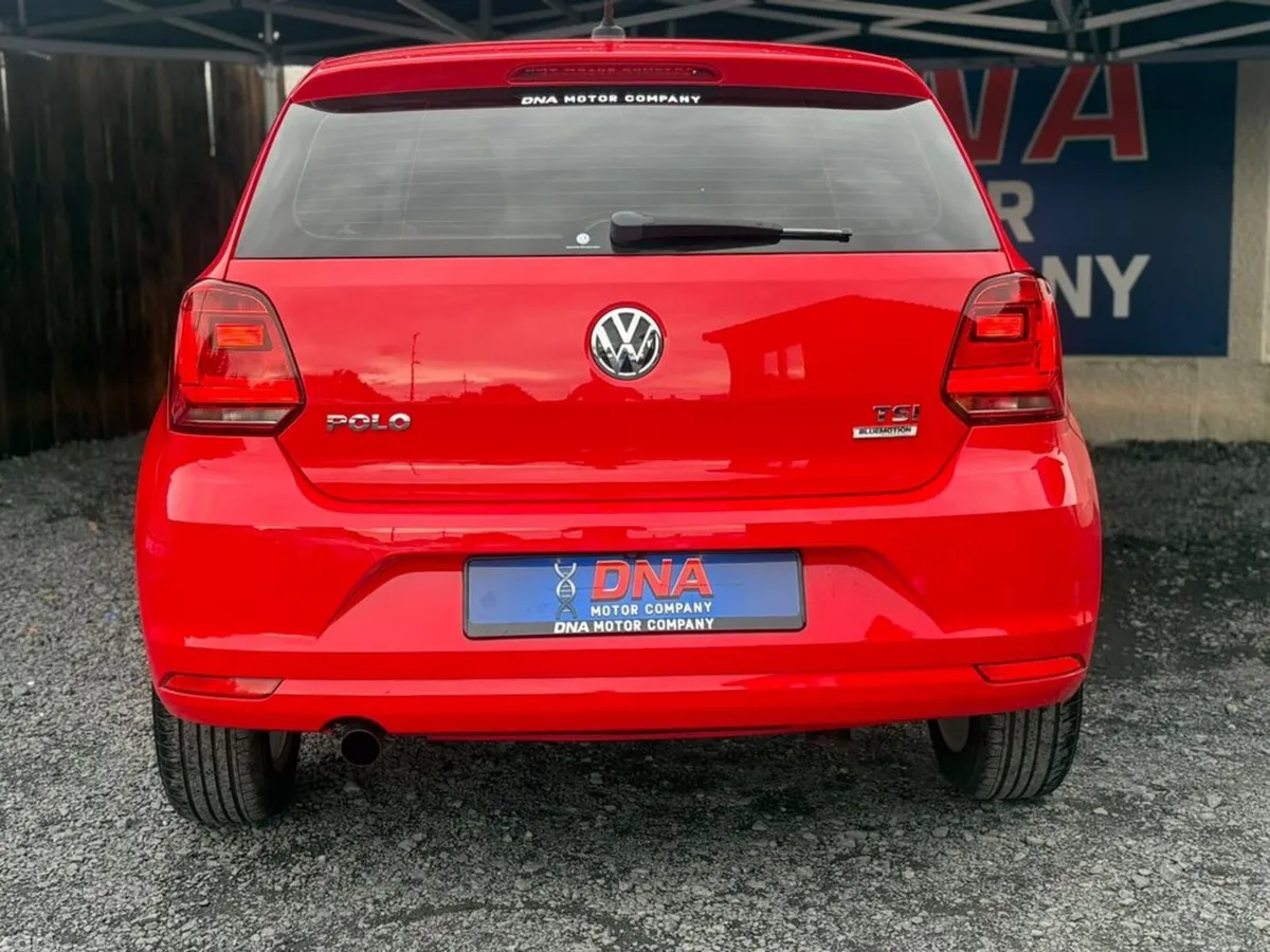 Volkswagen Polo Hatchback, Petrol, 2017, Red
