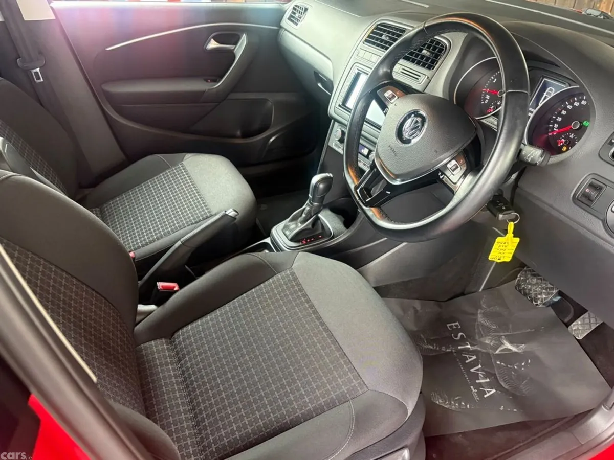 Volkswagen Polo Hatchback, Petrol, 2017, Red