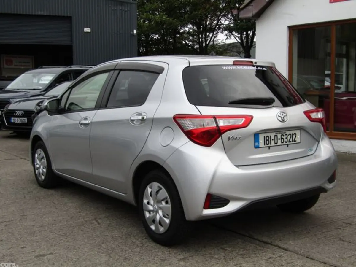 Toyota Vitz Hatchback, Petrol, 2018, Silver