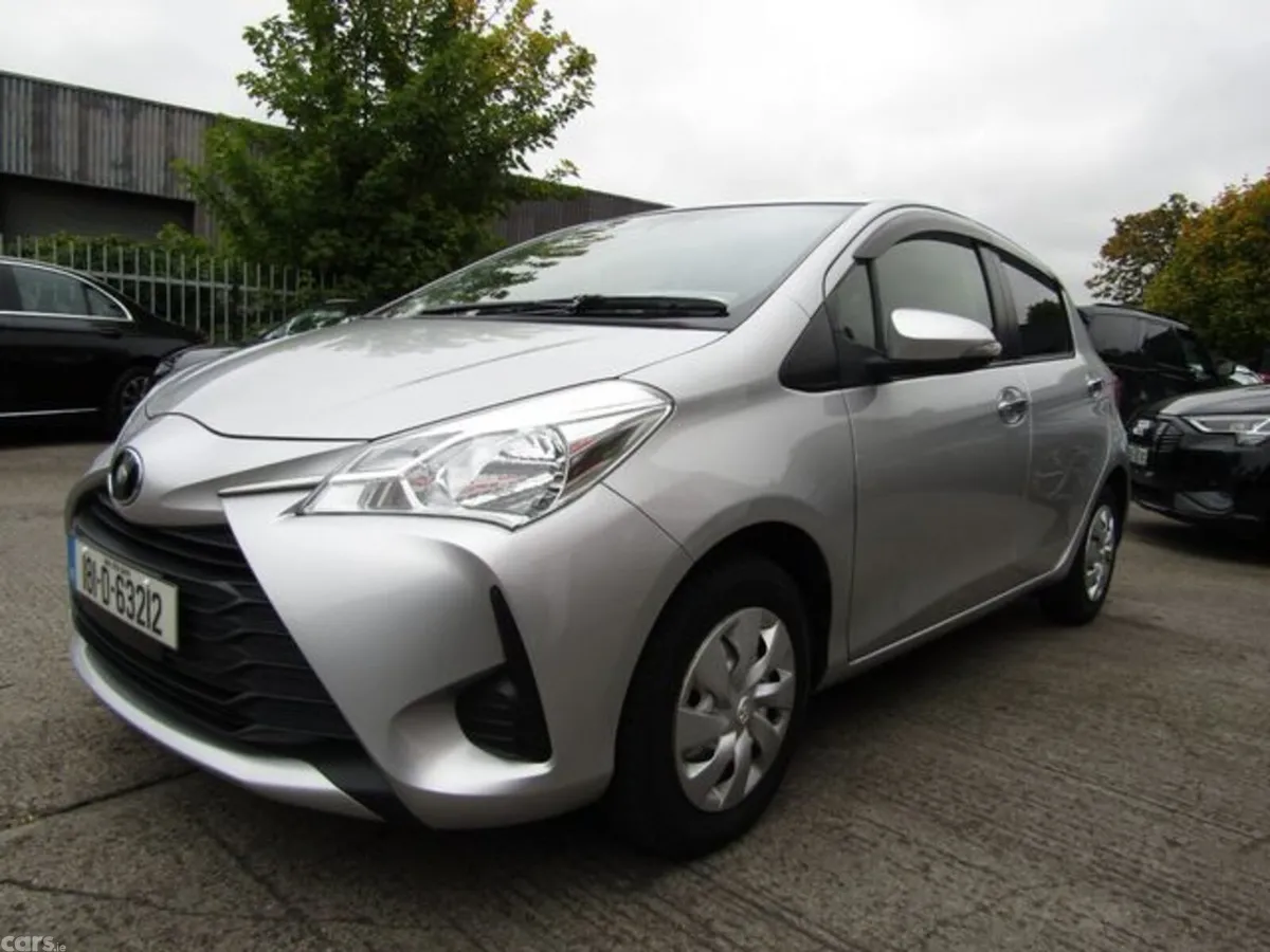 Toyota Vitz Hatchback, Petrol, 2018, Silver
