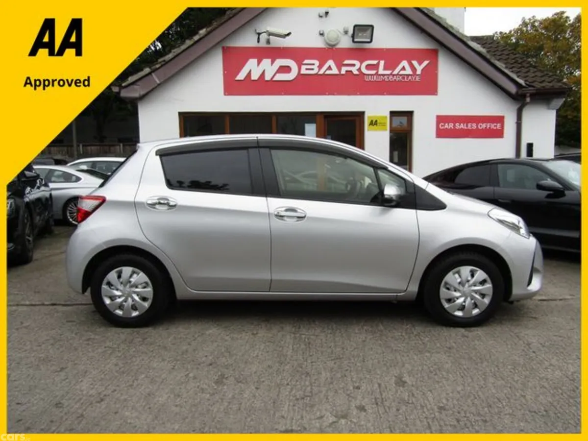 Toyota Vitz Hatchback, Petrol, 2018, Silver