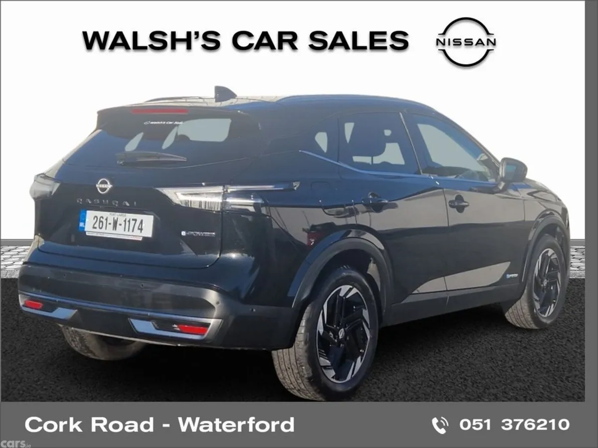 Nissan Qashqai SUV, Petrol Hybrid, 2026, Black