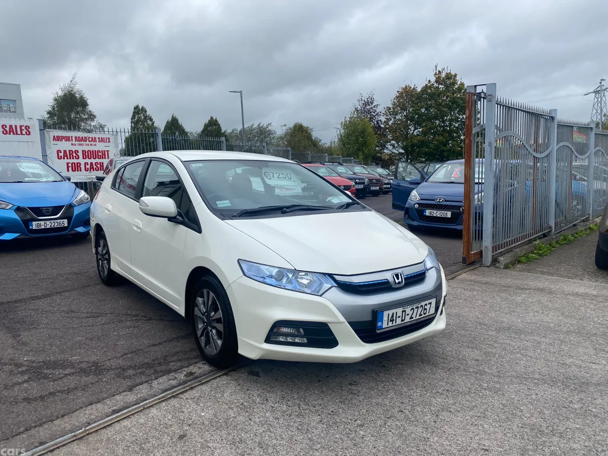 Honda Insight Hatchback, Petrol Hybrid, 2014, White