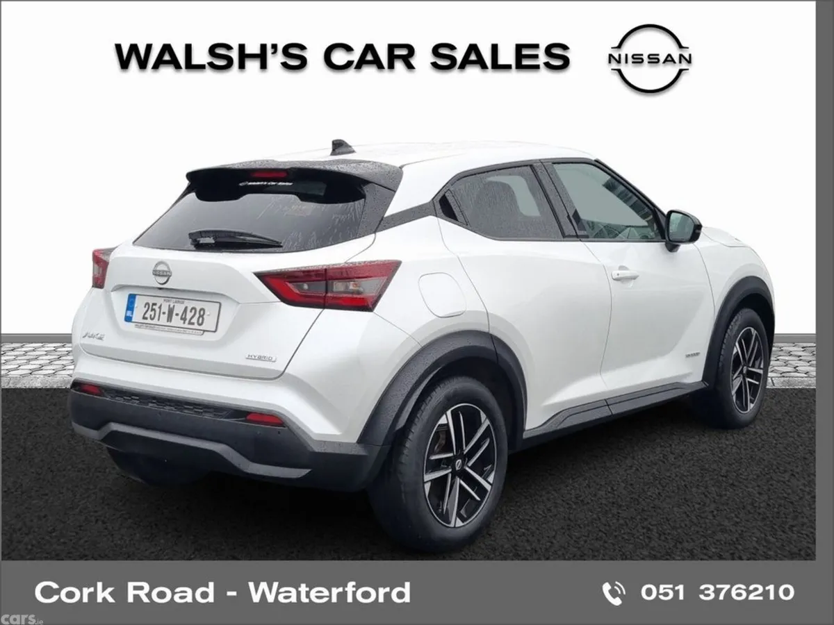Nissan Juke Hatchback, Petrol Hybrid, 2025, White