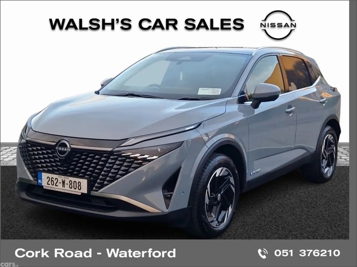 Nissan Qashqai SUV, Petrol Hybrid, 2026, Grey