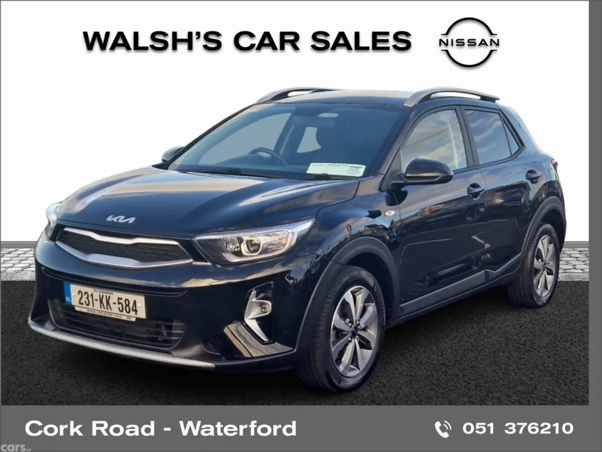 Kia Stonic SUV, Petrol, 2023, Black