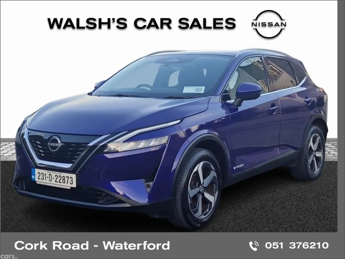 Nissan Qashqai SUV, Petrol, 2023, Blue