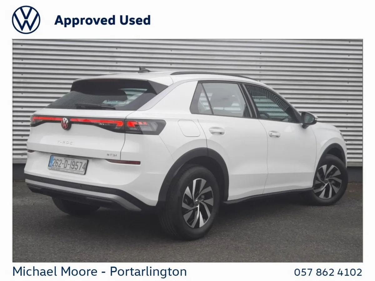 Volkswagen T-Roc SUV, Petrol, 2026, White