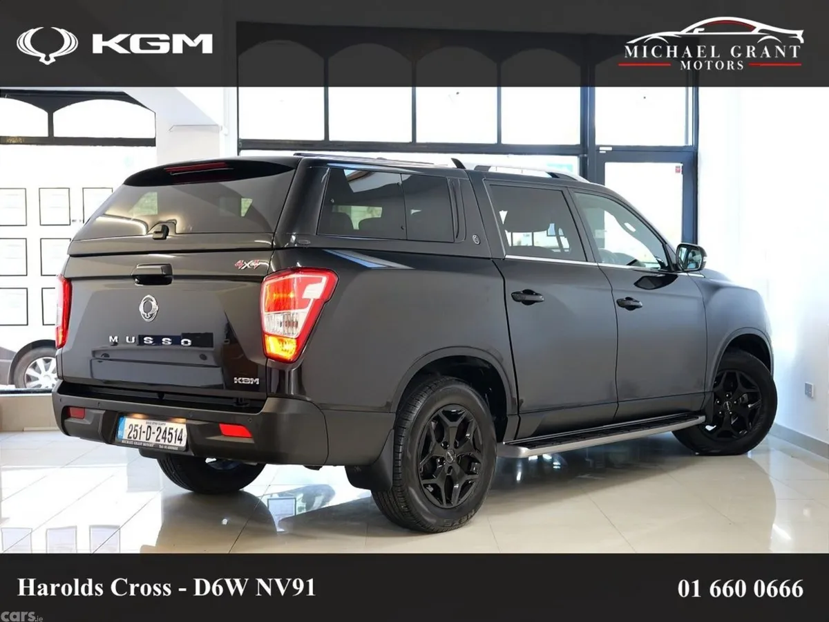 KGM Musso SUV, Diesel, 2025, Black