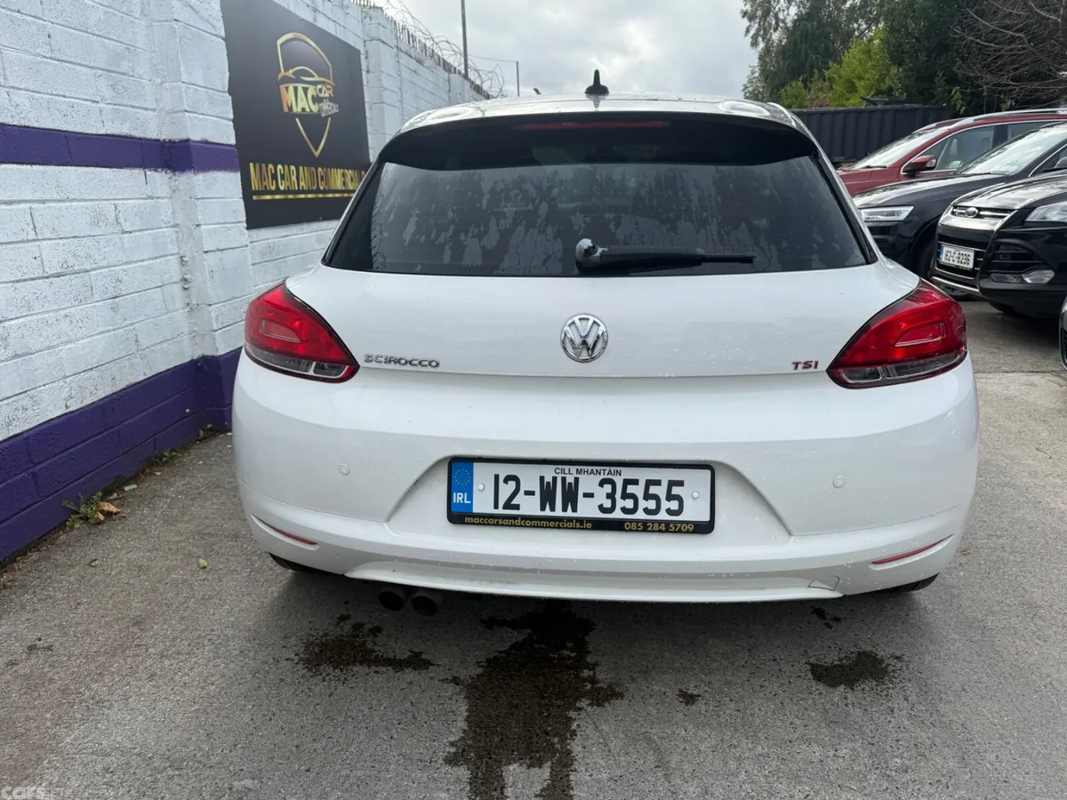Volkswagen Scirocco Hatchback, Petrol, 2012, White