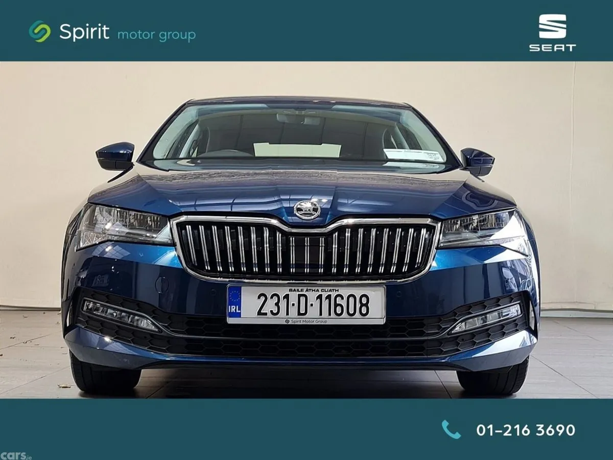 Skoda Superb Saloon, Petrol, 2023, Blue