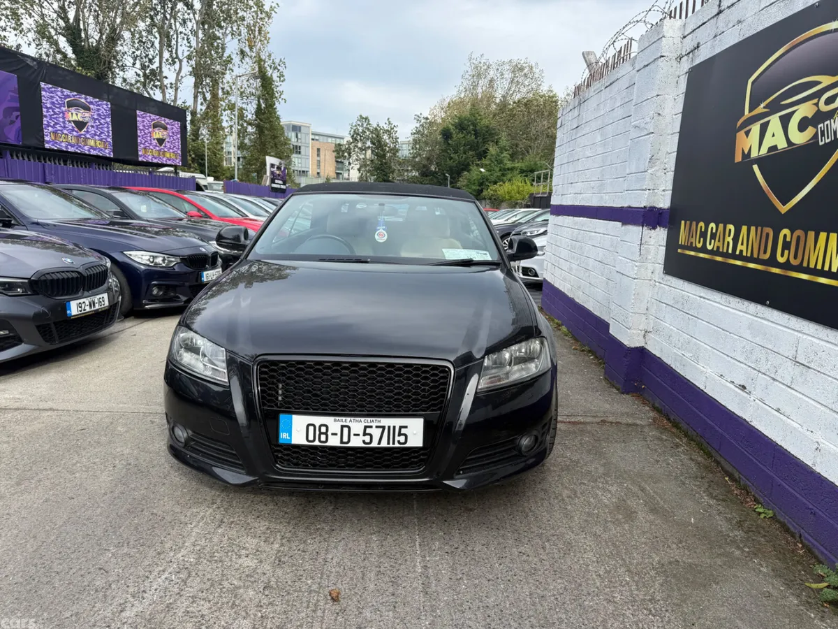 Audi A3 Convertible, Petrol, 2008, Black