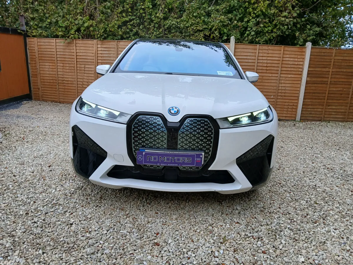 BMW iX SUV, Electric, 2022, White