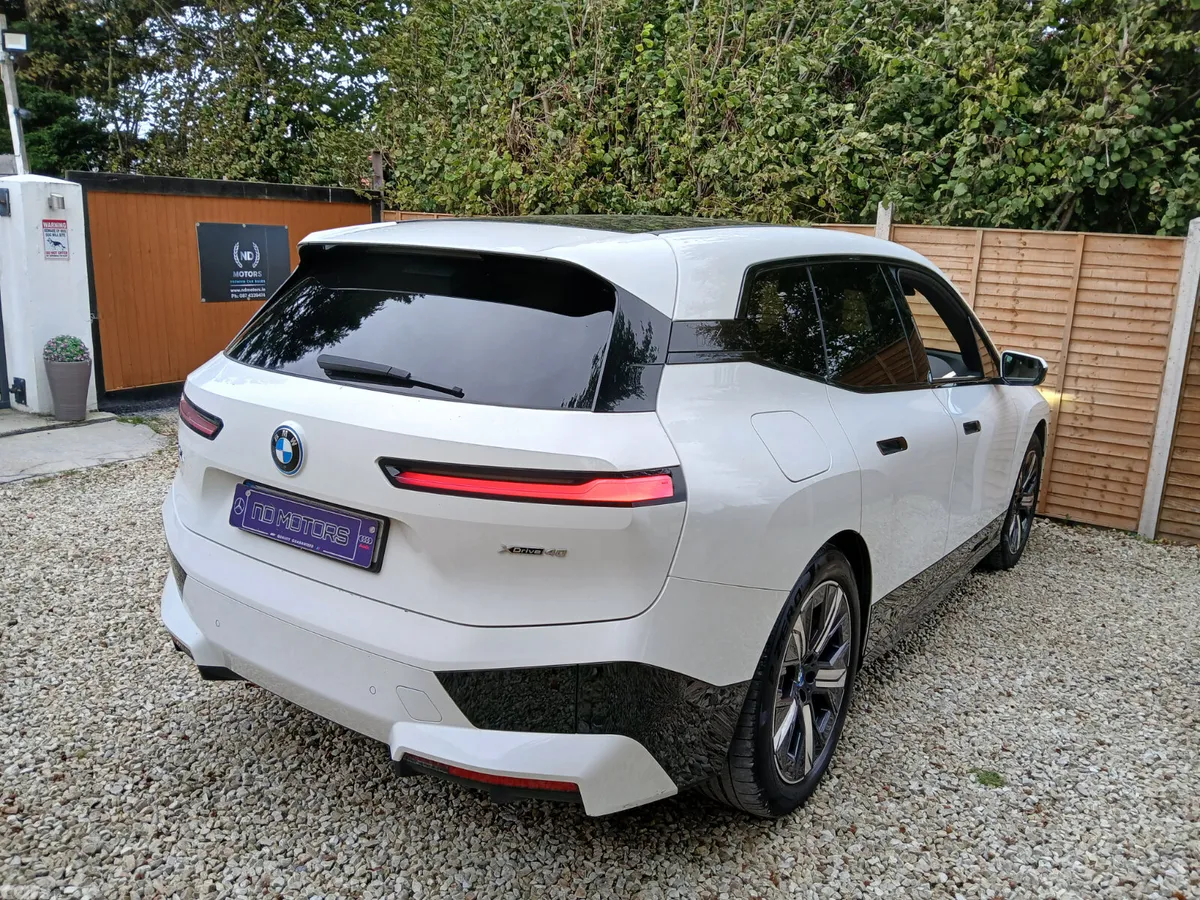 BMW iX SUV, Electric, 2022, White