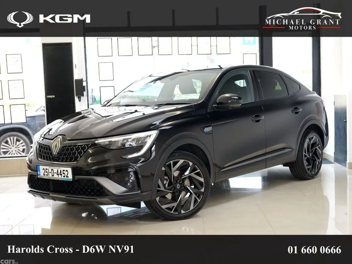 Renault Arkana Hatchback, Petrol Hybrid, 2025, Black