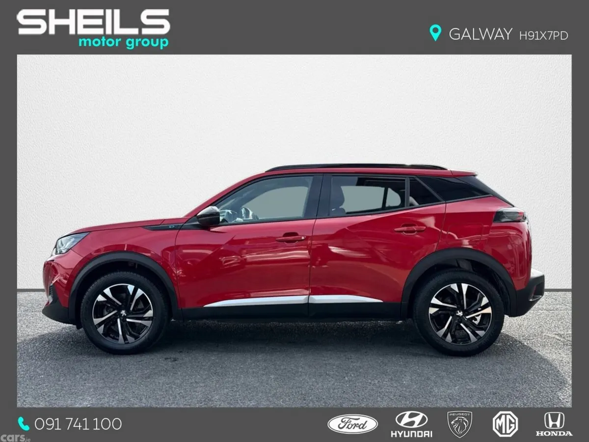 Peugeot 2008 MPV, Electric, 2023, Red