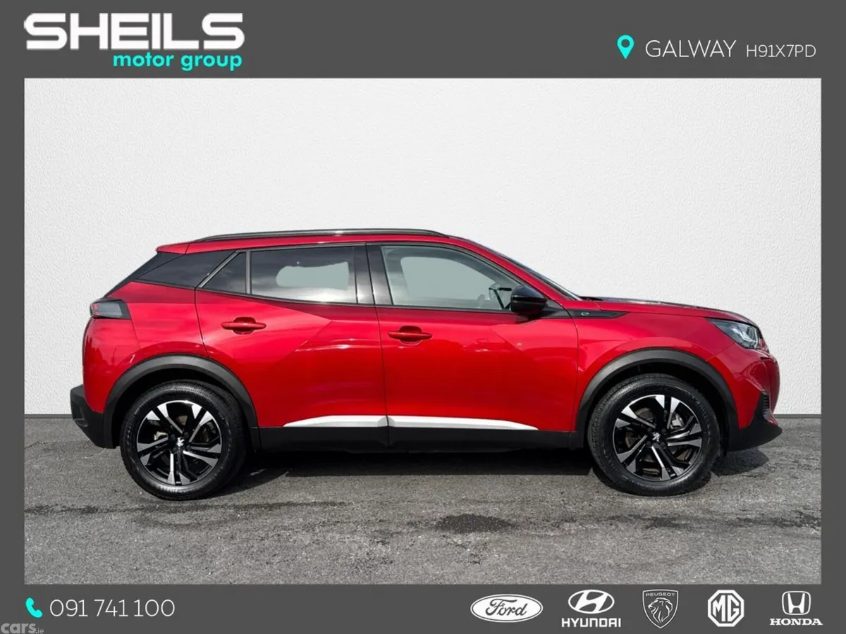 Peugeot 2008 MPV, Electric, 2023, Red