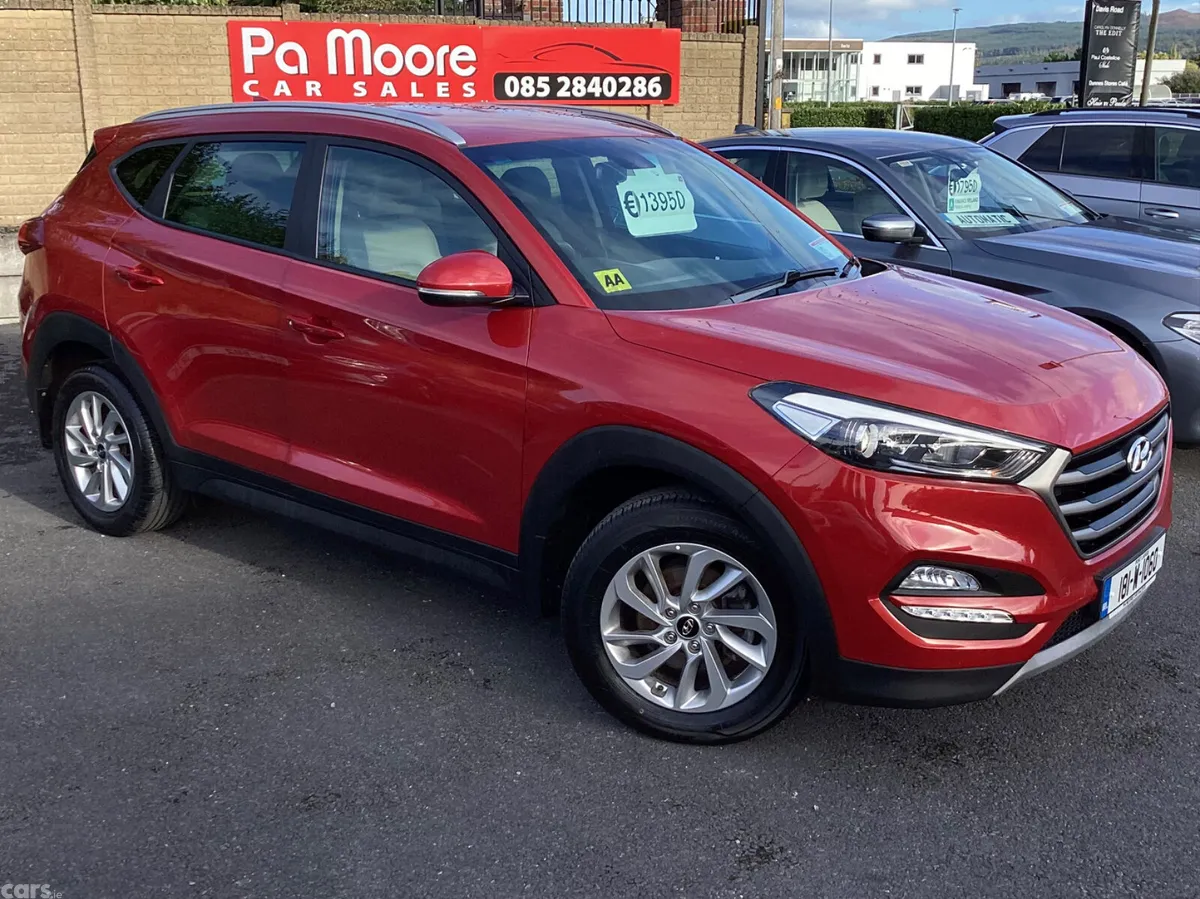 Hyundai Tucson SUV, Diesel, 2018, Red
