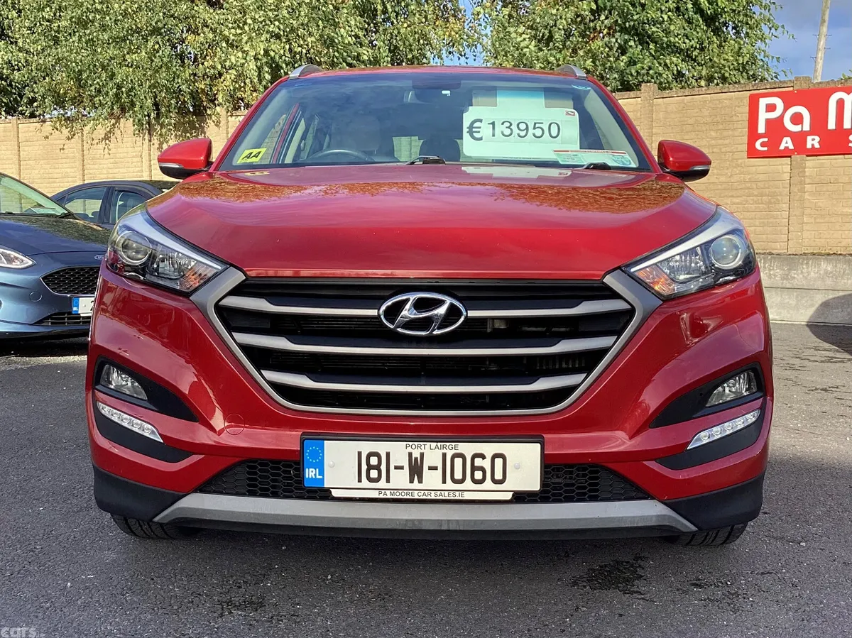 Hyundai Tucson SUV, Diesel, 2018, Red