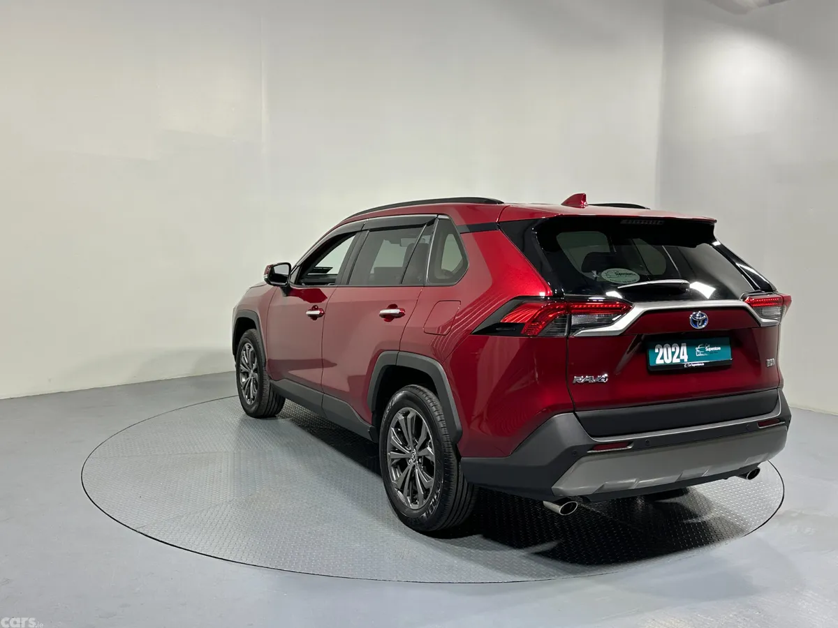 Toyota RAV4 SUV, Petrol Hybrid, 2024, Red