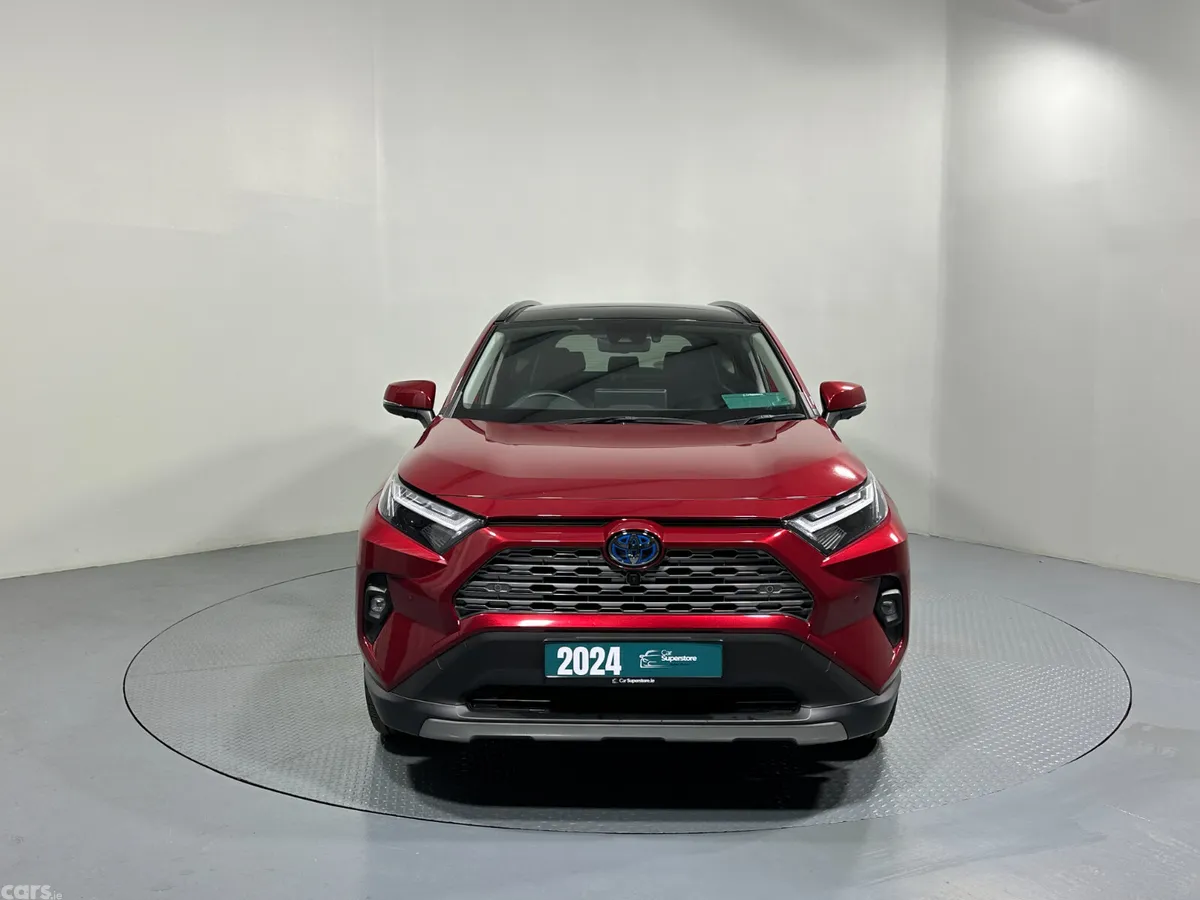 Toyota RAV4 SUV, Petrol Hybrid, 2024, Red