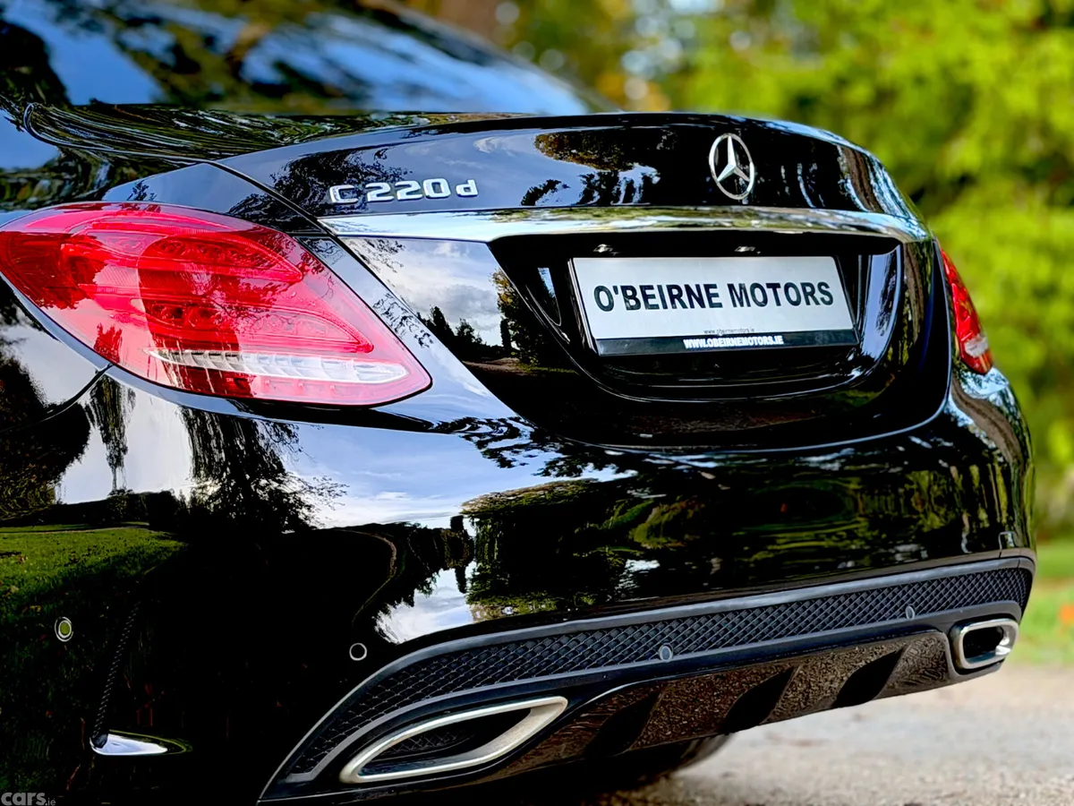 Mercedes-Benz C-Class Saloon, Diesel, 2017, Black