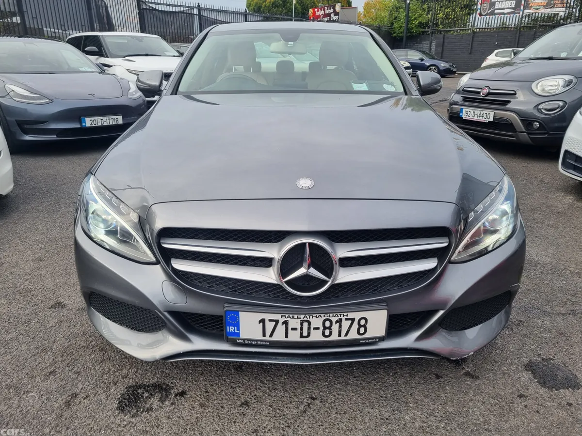 Mercedes-Benz C-Class Saloon, Petrol, 2017, Grey