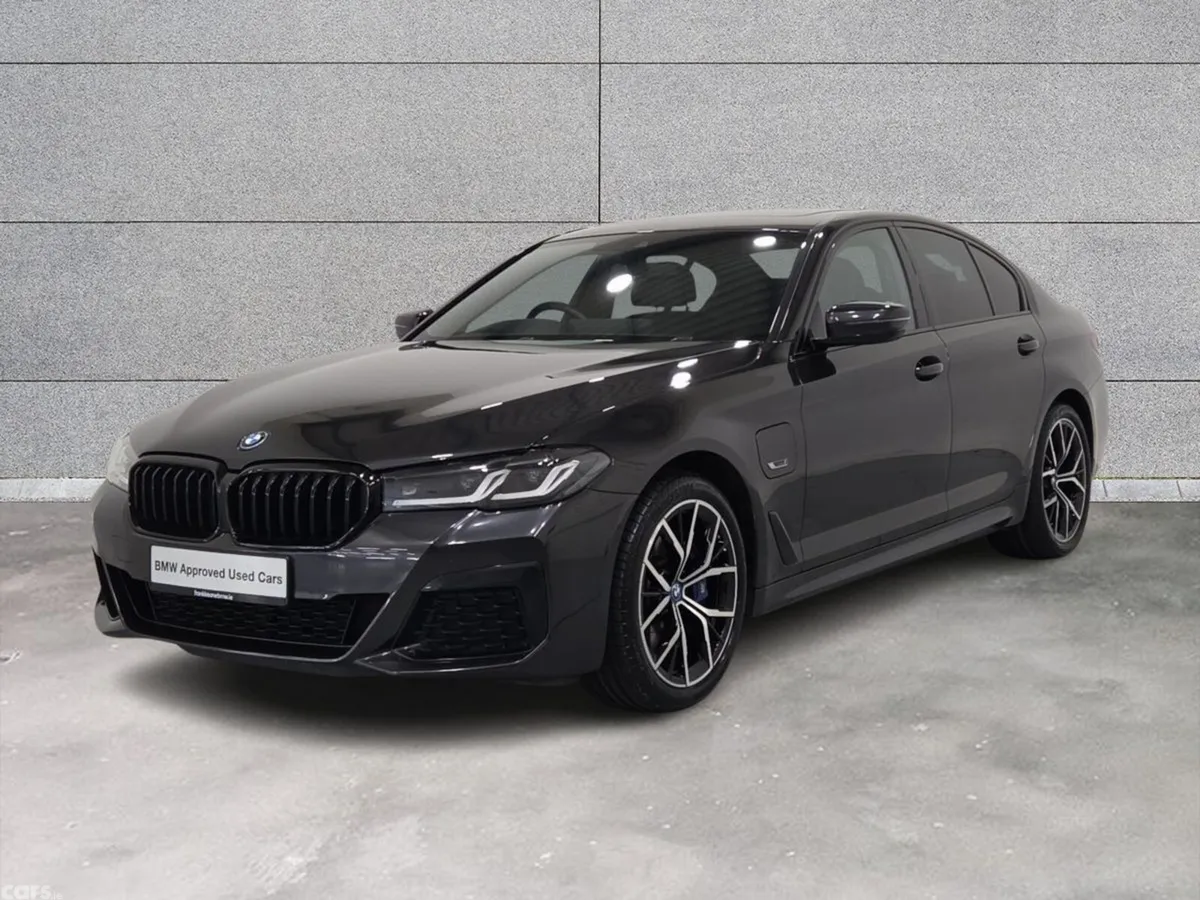 BMW 5-Series Saloon, Petrol Plug-in Hybrid, 2022, Grey