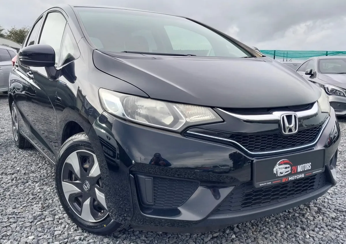 Honda Fit Hatchback, Petrol Hybrid, 2016, Black