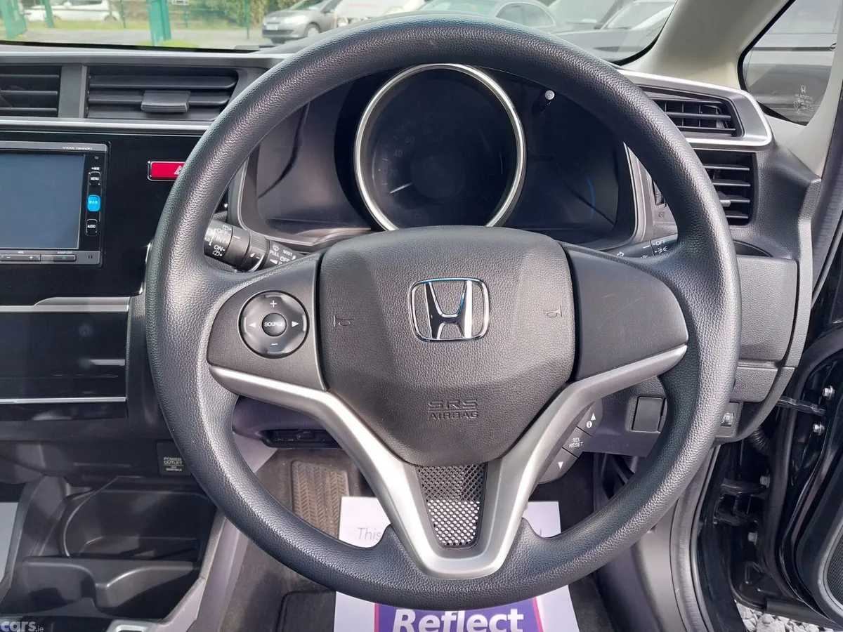 Honda Fit Hatchback, Petrol Hybrid, 2016, Black