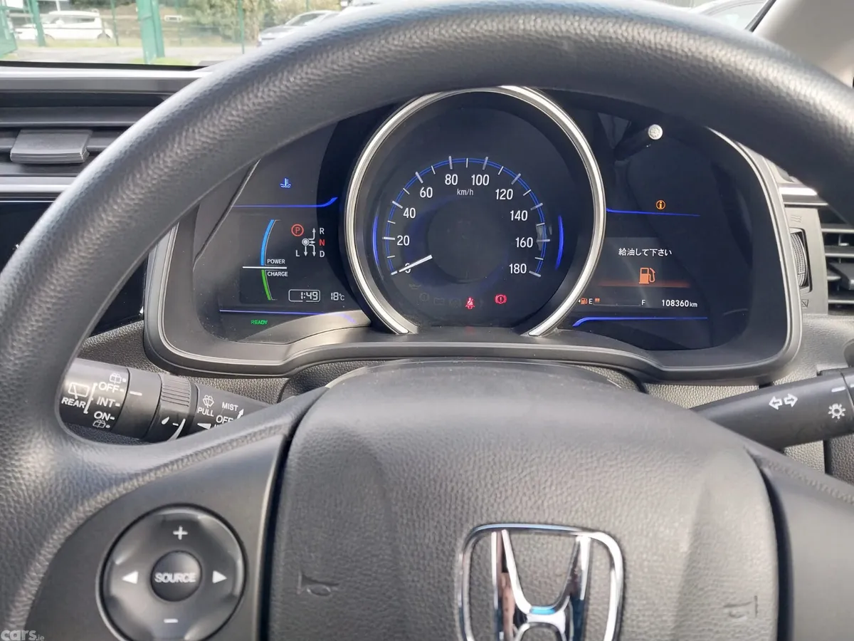 Honda Fit Hatchback, Petrol Hybrid, 2016, Black