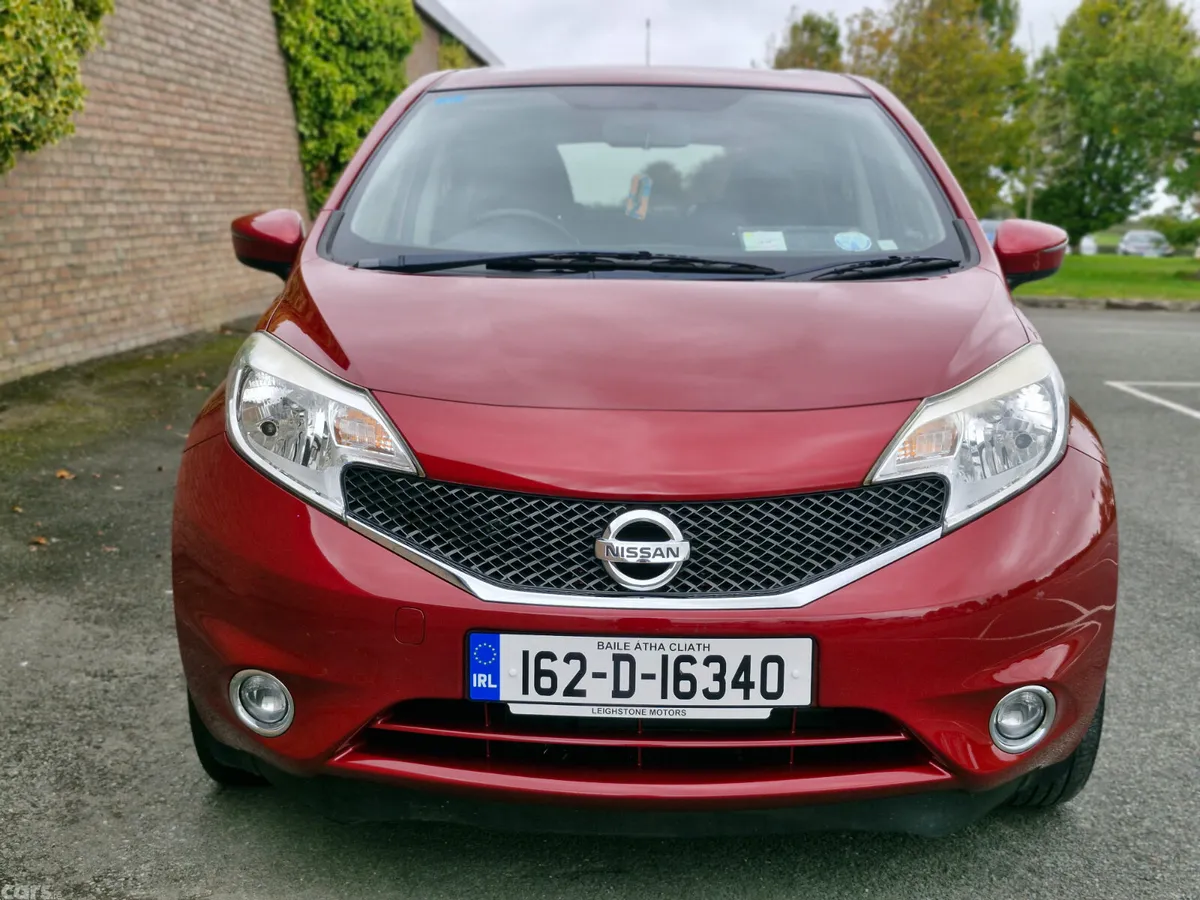 Nissan Note MPV, Petrol, 2016, Red