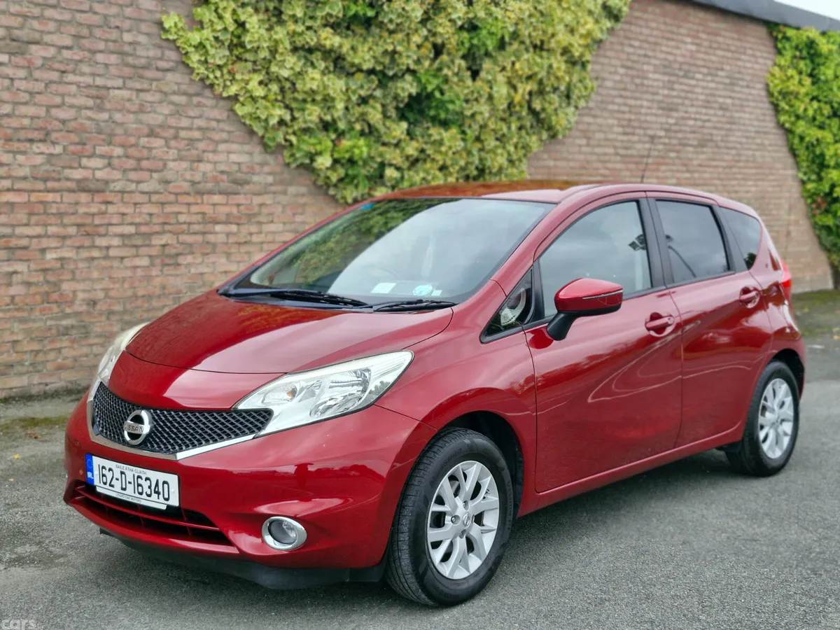 Nissan Note MPV, Petrol, 2016, Red