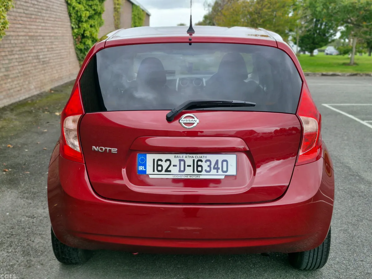 Nissan Note MPV, Petrol, 2016, Red