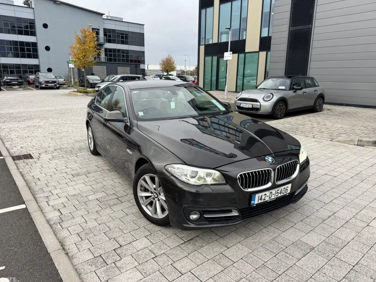 BMW 5-Series Saloon, Diesel, 2014, Brown