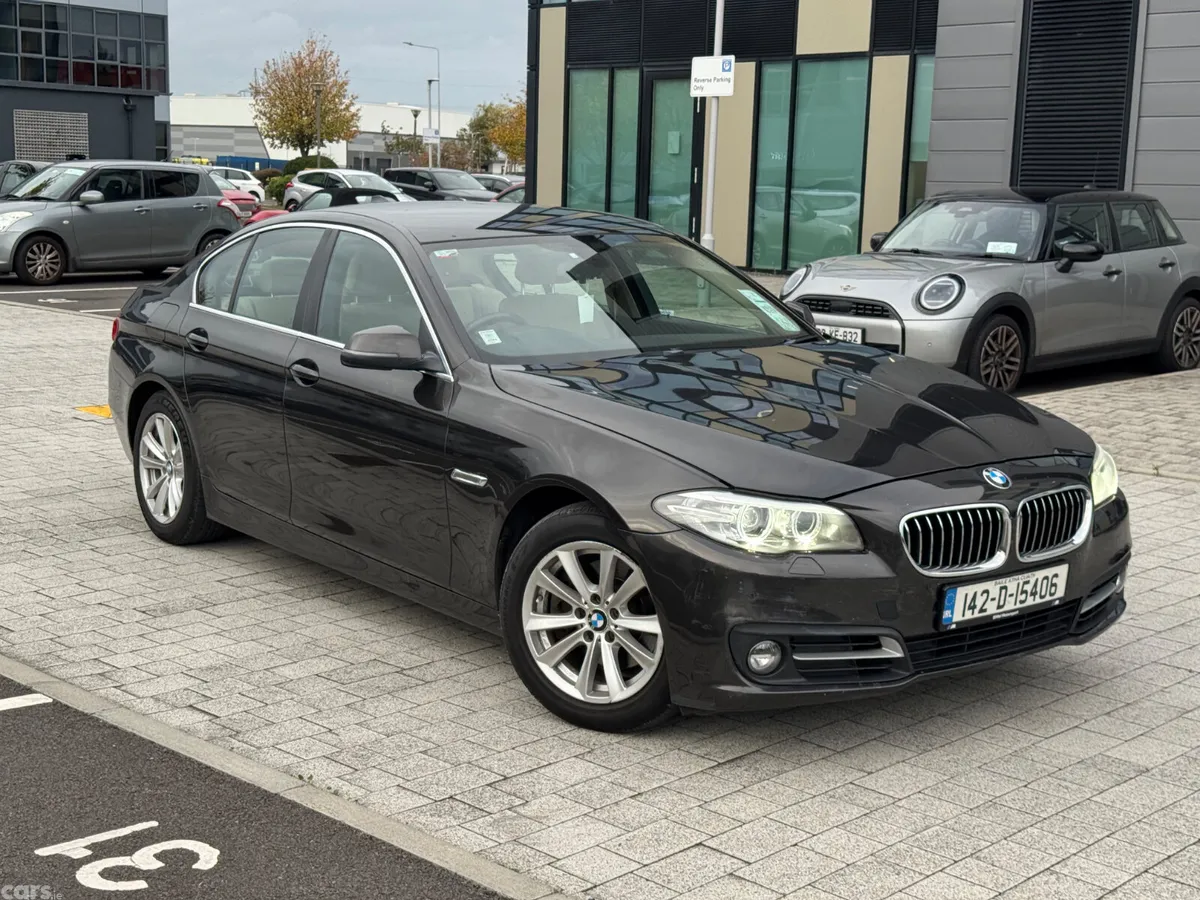 BMW 5-Series Saloon, Diesel, 2014, Brown