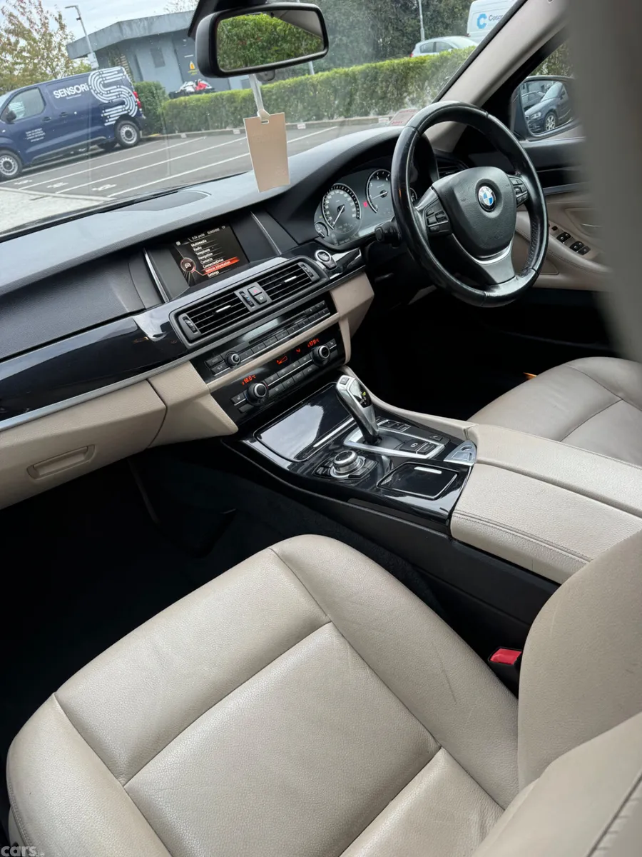 BMW 5-Series Saloon, Diesel, 2014, Brown