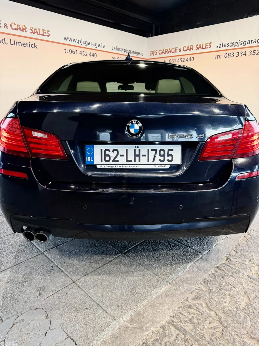 BMW 5-Series Saloon, Diesel, 2016, Black