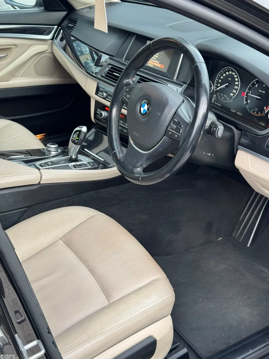BMW 5-Series Saloon, Diesel, 2014, Brown