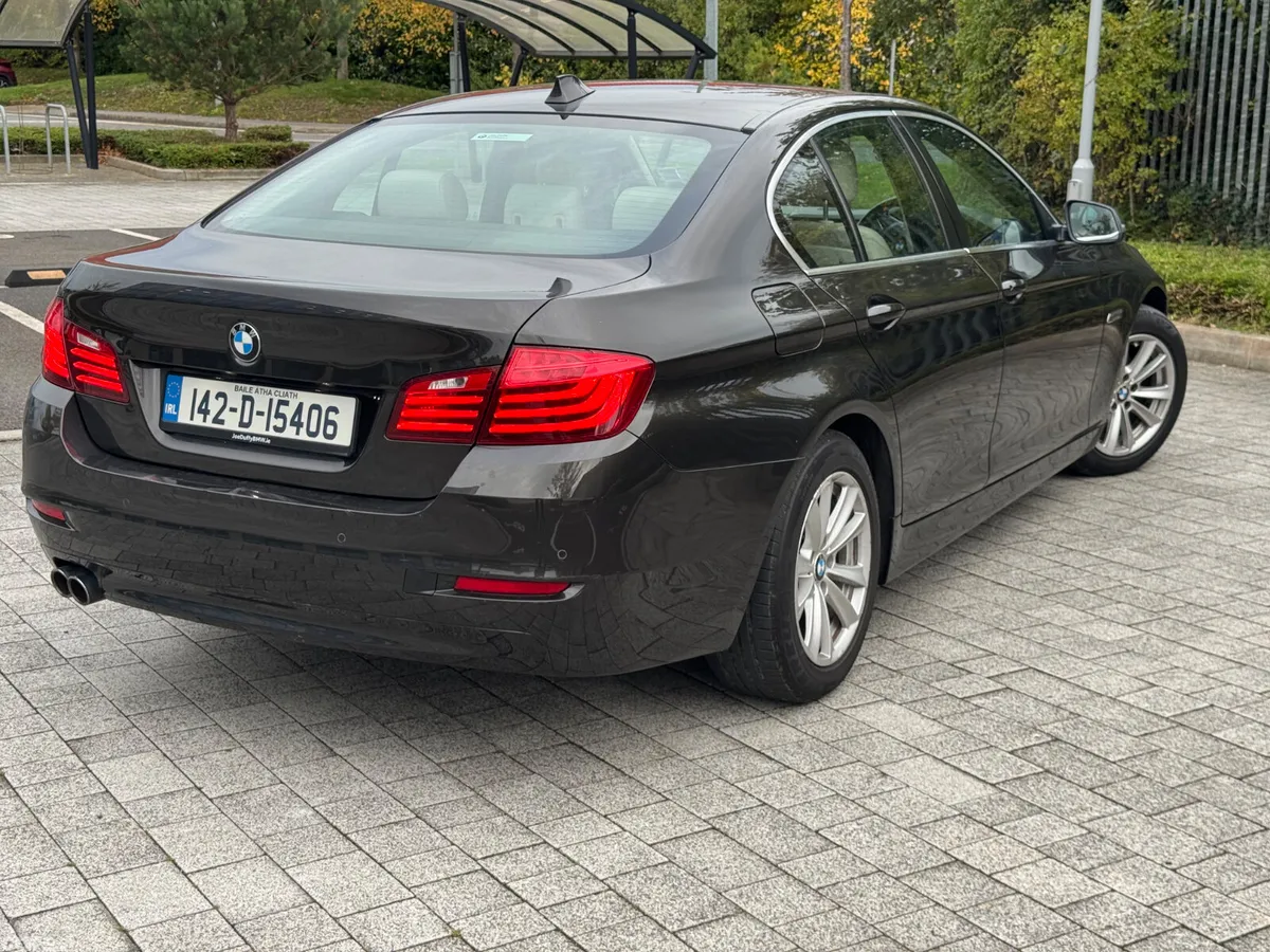 BMW 5-Series Saloon, Diesel, 2014, Brown