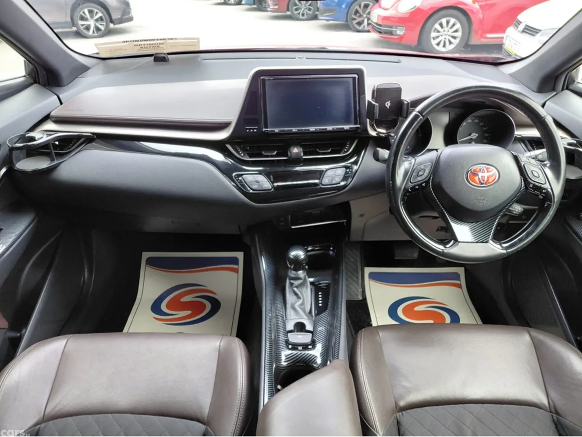 Toyota C-HR Hatchback, Petrol Hybrid, 2017, Red