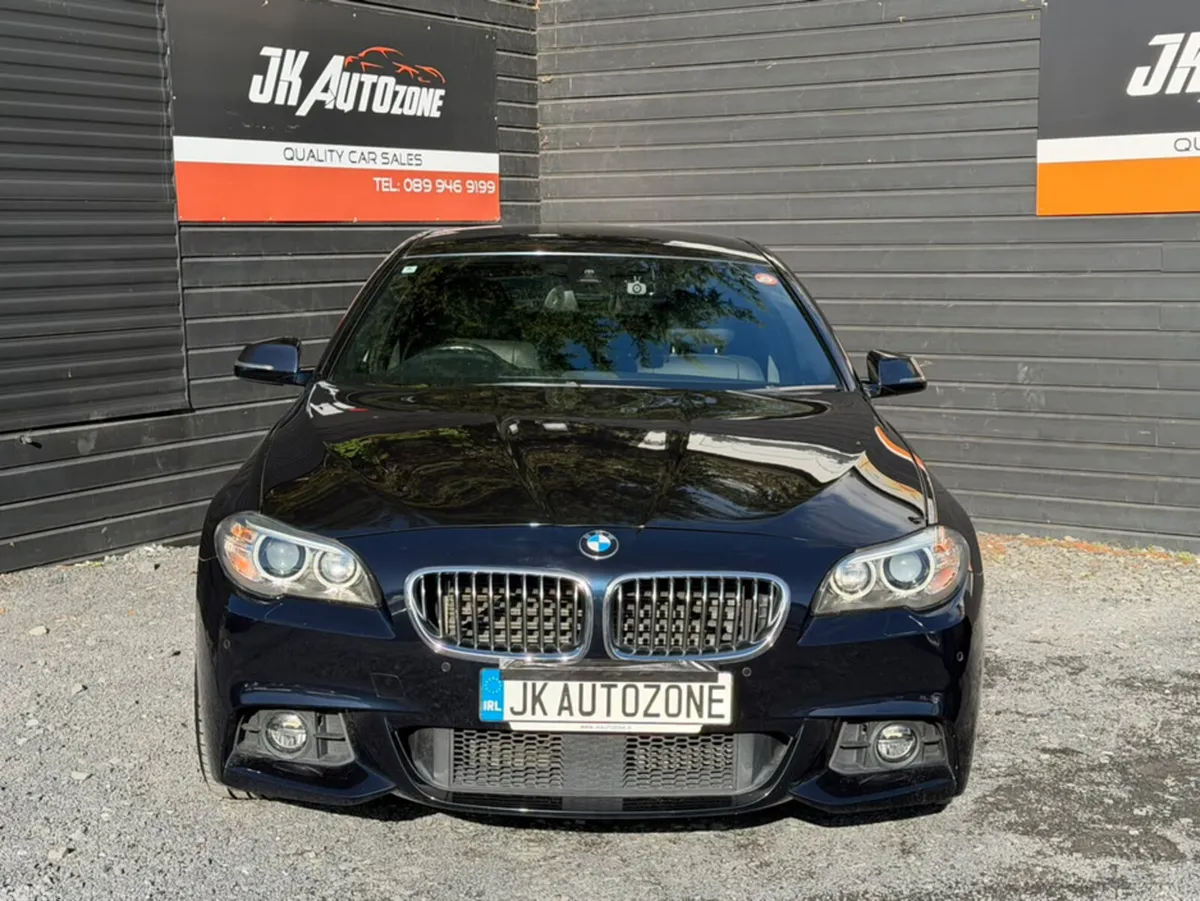 BMW 5-Series Saloon, Diesel, 2014, Blue