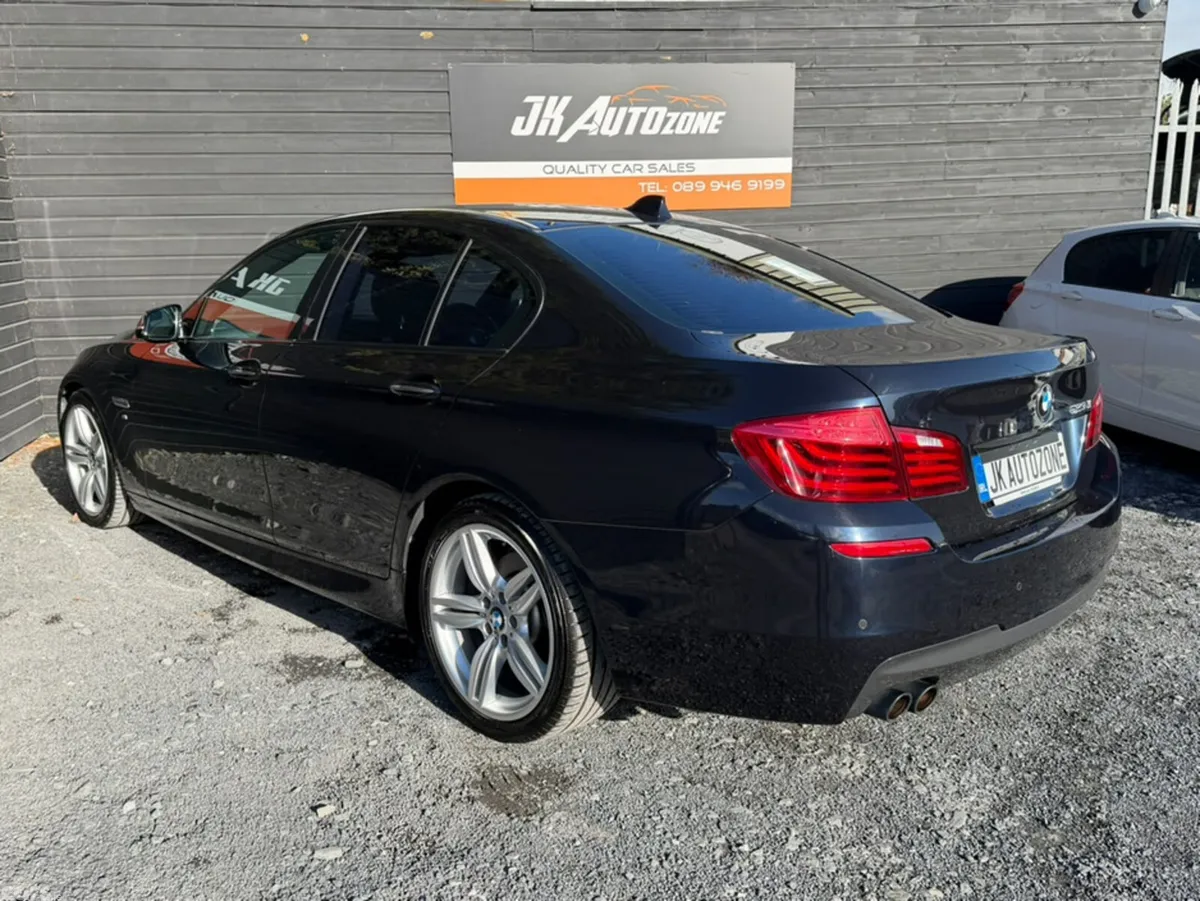 BMW 5-Series Saloon, Diesel, 2014, Blue