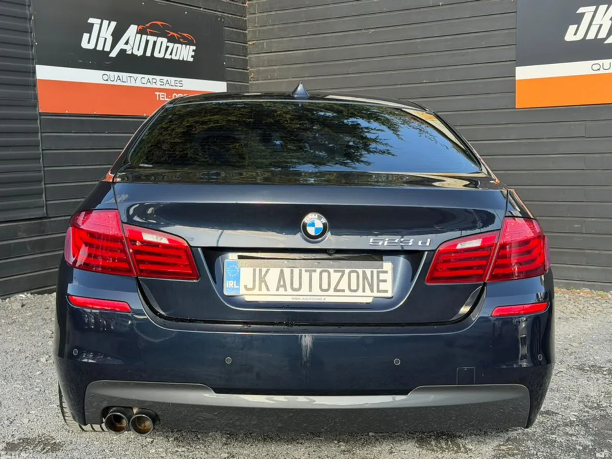 BMW 5-Series Saloon, Diesel, 2014, Blue