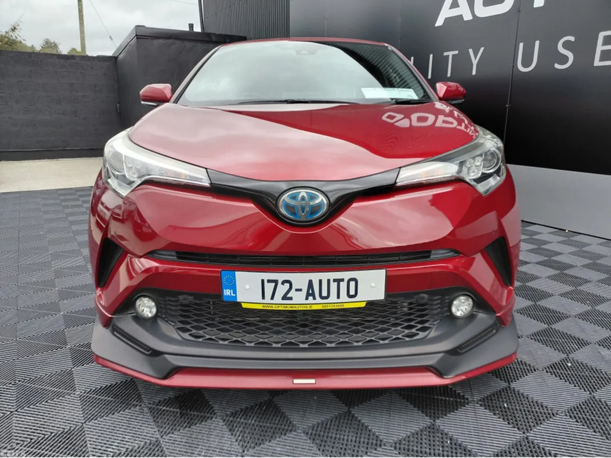 Toyota C-HR Hatchback, Petrol Hybrid, 2017, Red