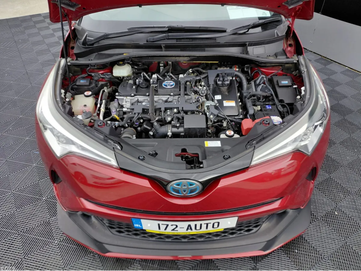 Toyota C-HR Hatchback, Petrol Hybrid, 2017, Red