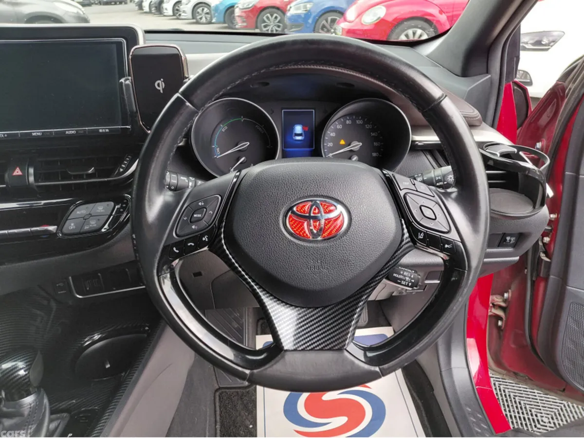 Toyota C-HR Hatchback, Petrol Hybrid, 2017, Red